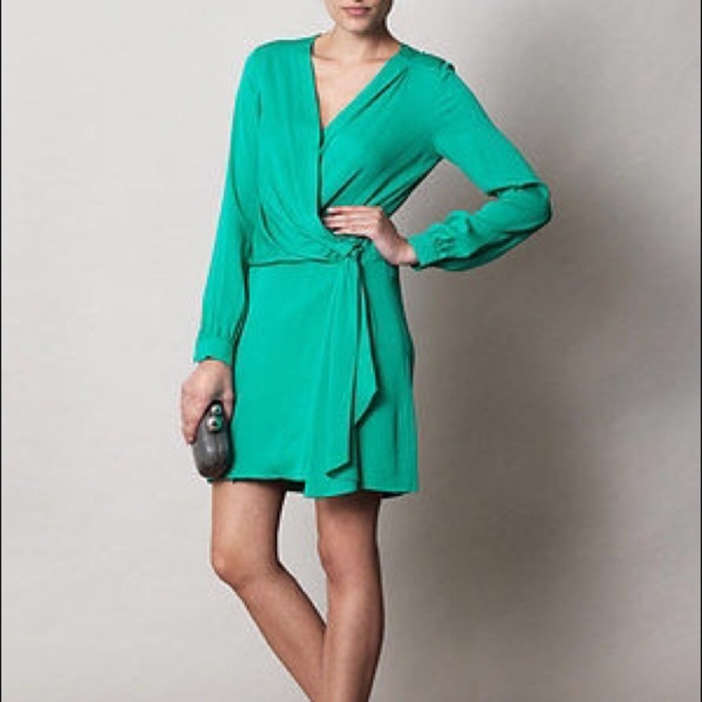 Diane von Furstenburg Dora Silk Dress, DVF Wrap